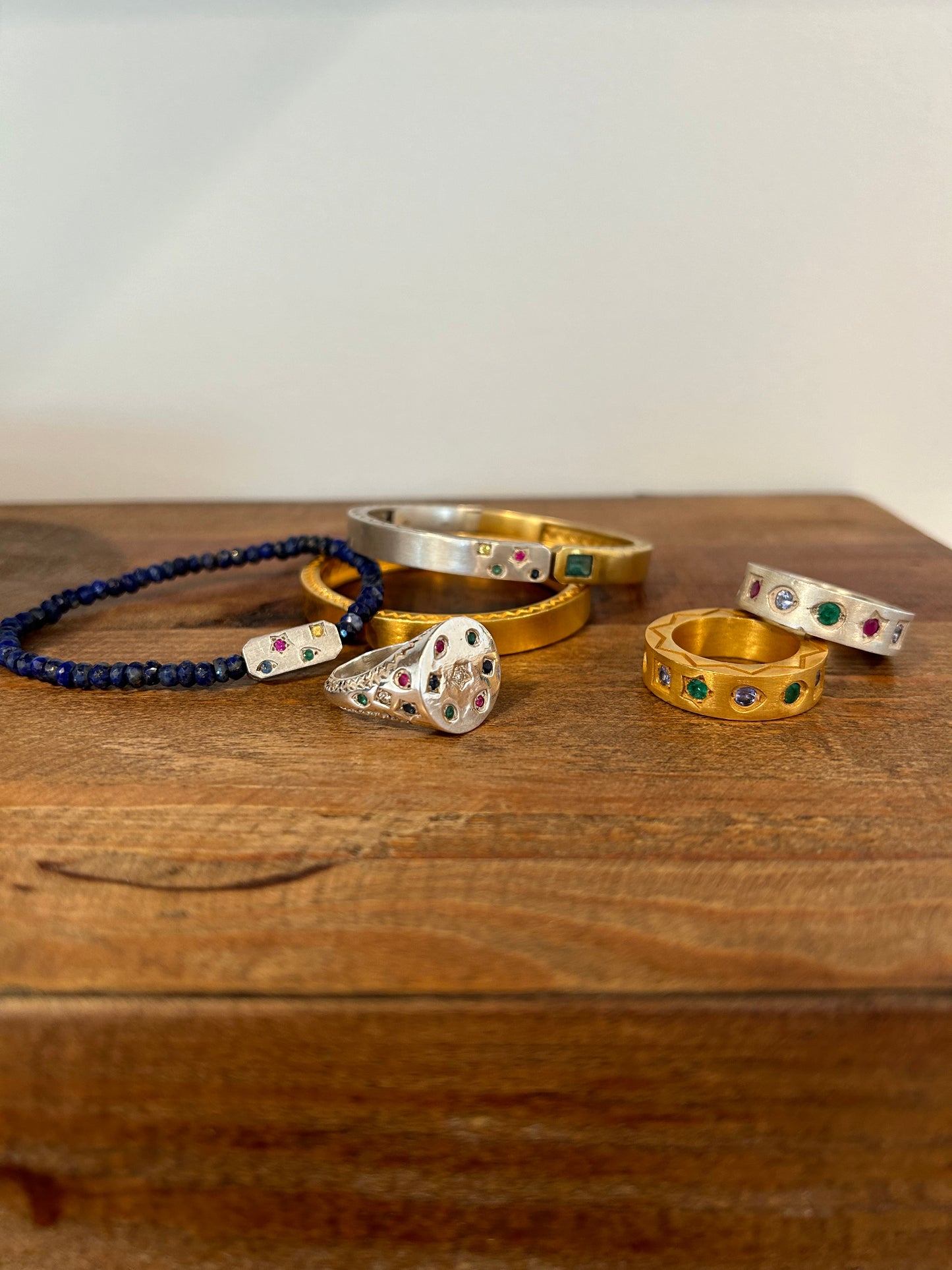 Epitome Cuff - 18kt and Sterling Silver