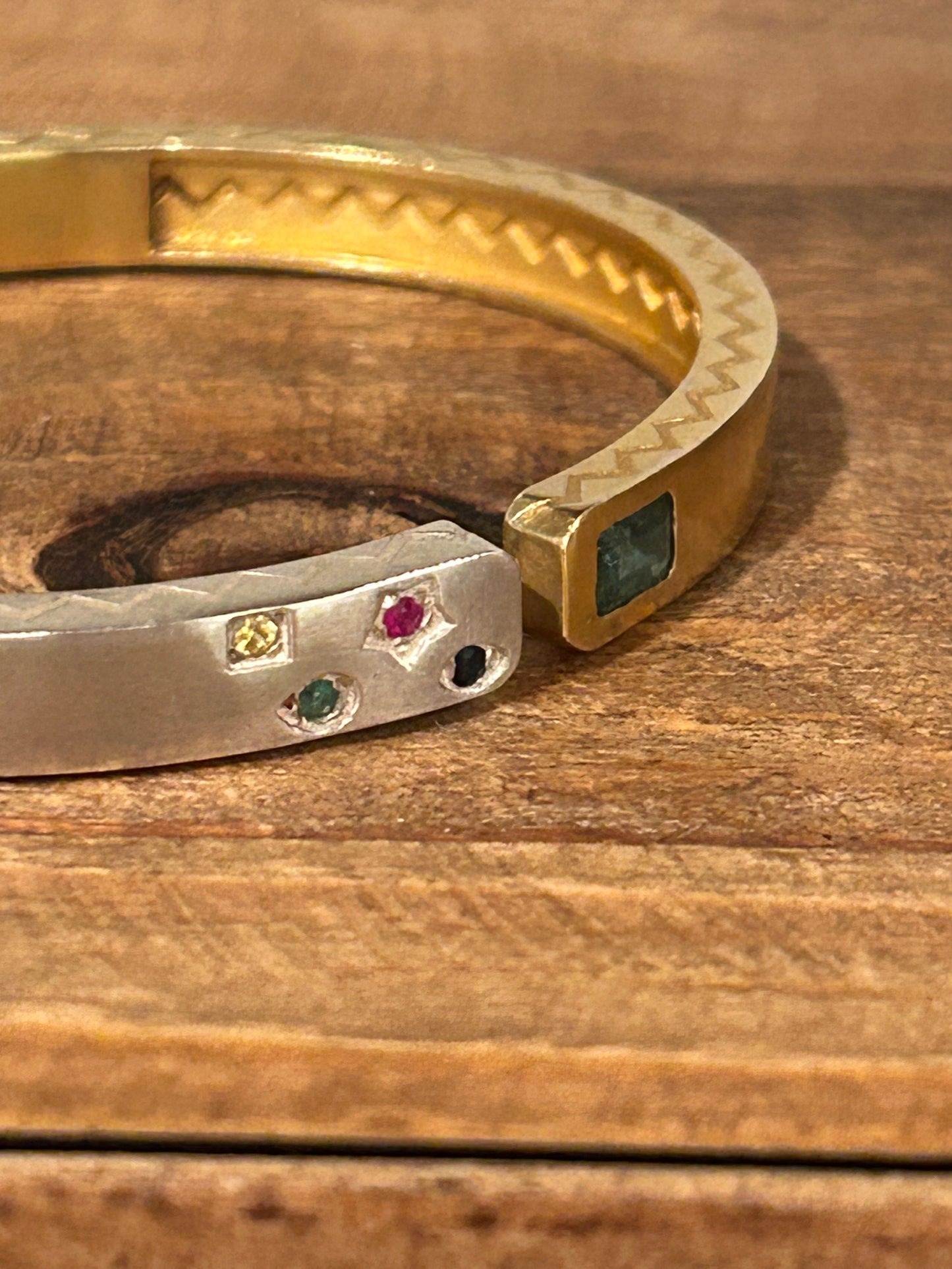 Epitome Cuff - 18kt and Sterling Silver