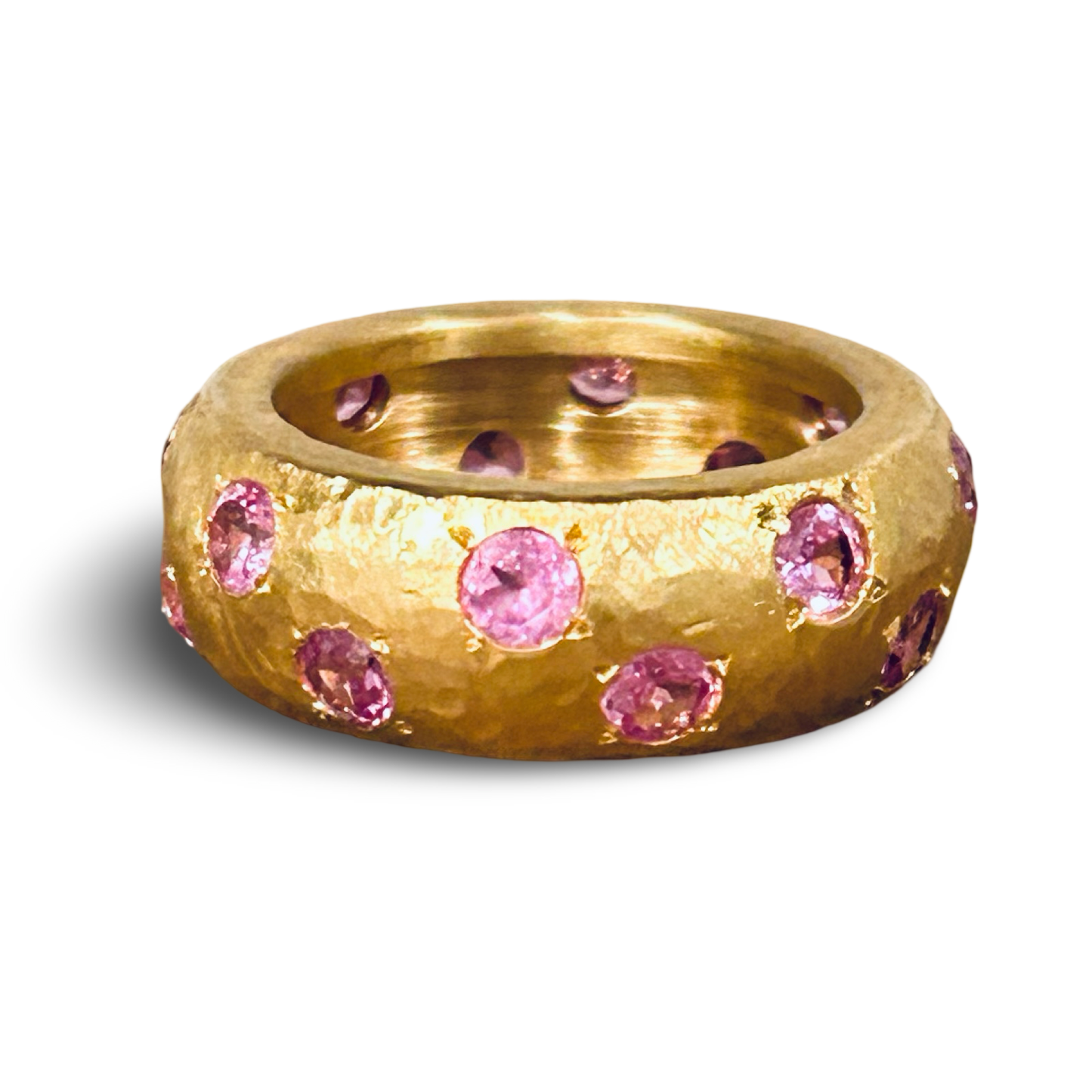 18kt Leo Ring - Pink Sapphire