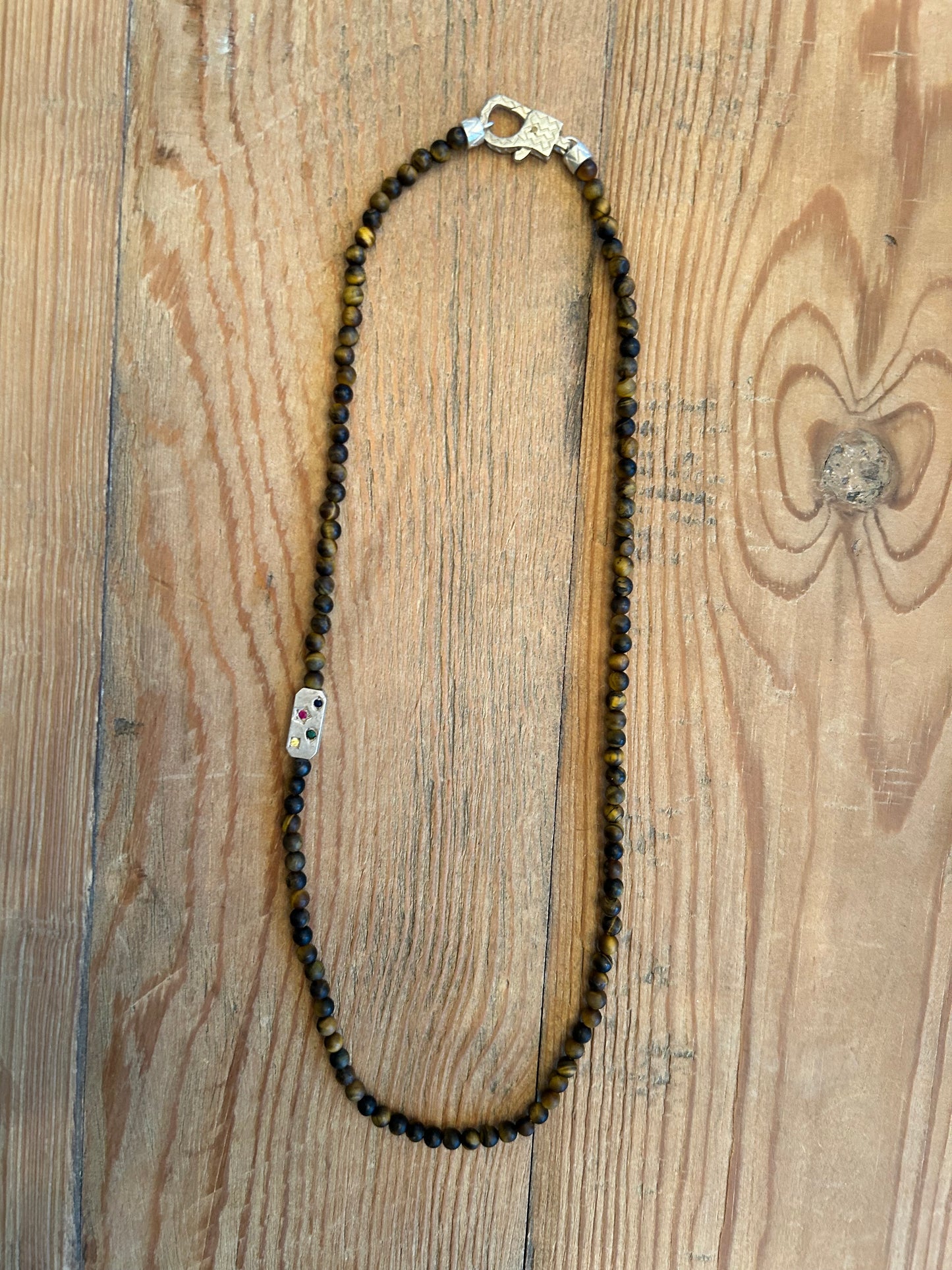 Burch Constellation Necklace - Tiger’s Eye