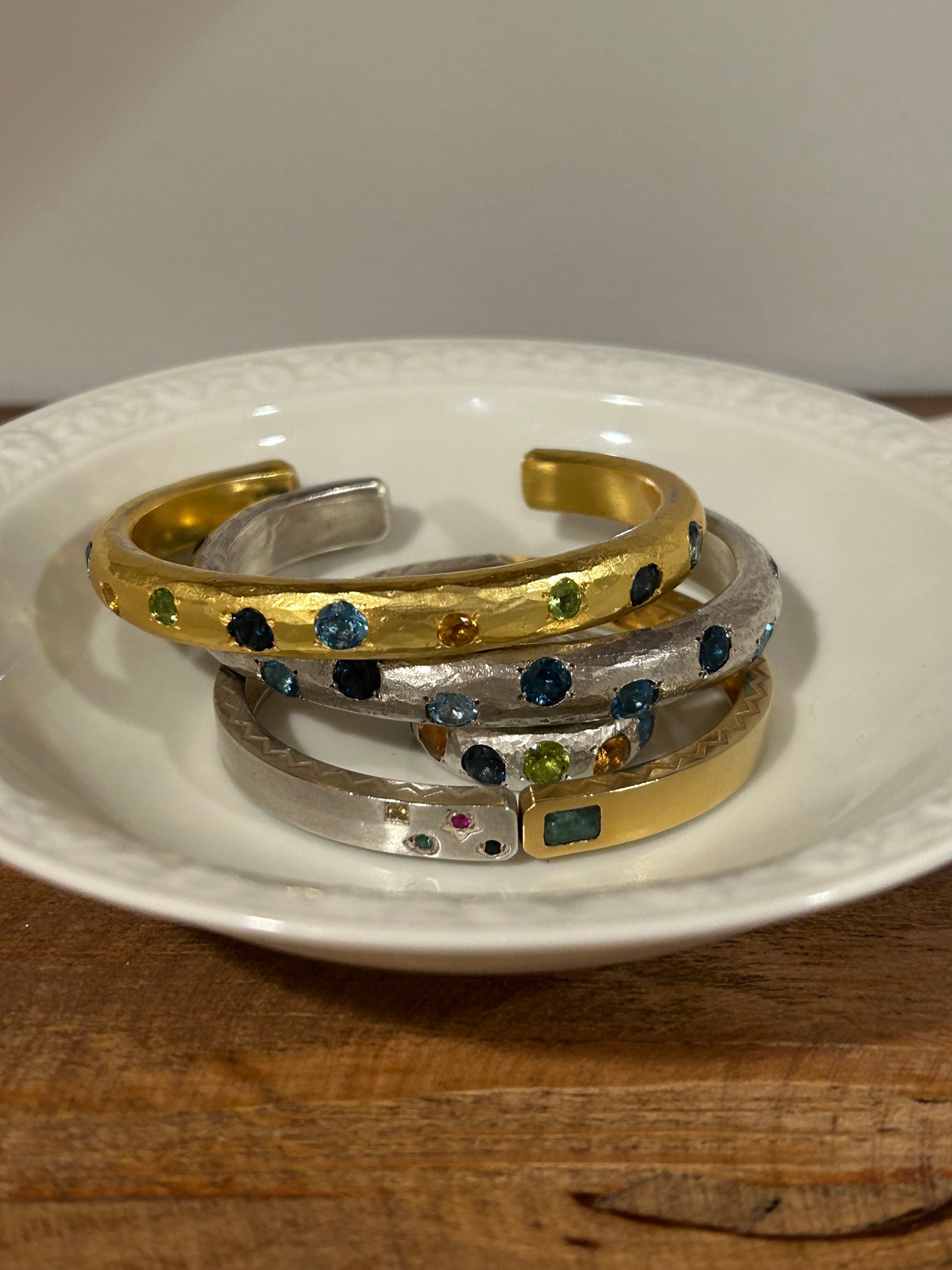Epitome Cuff - 18kt and Sterling Silver