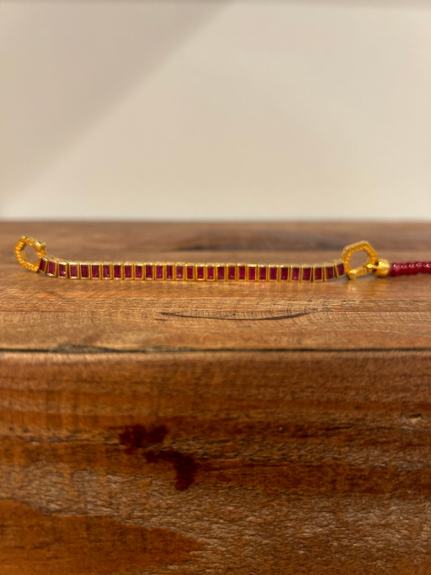 18kt Ruby Chameleon Bracelet