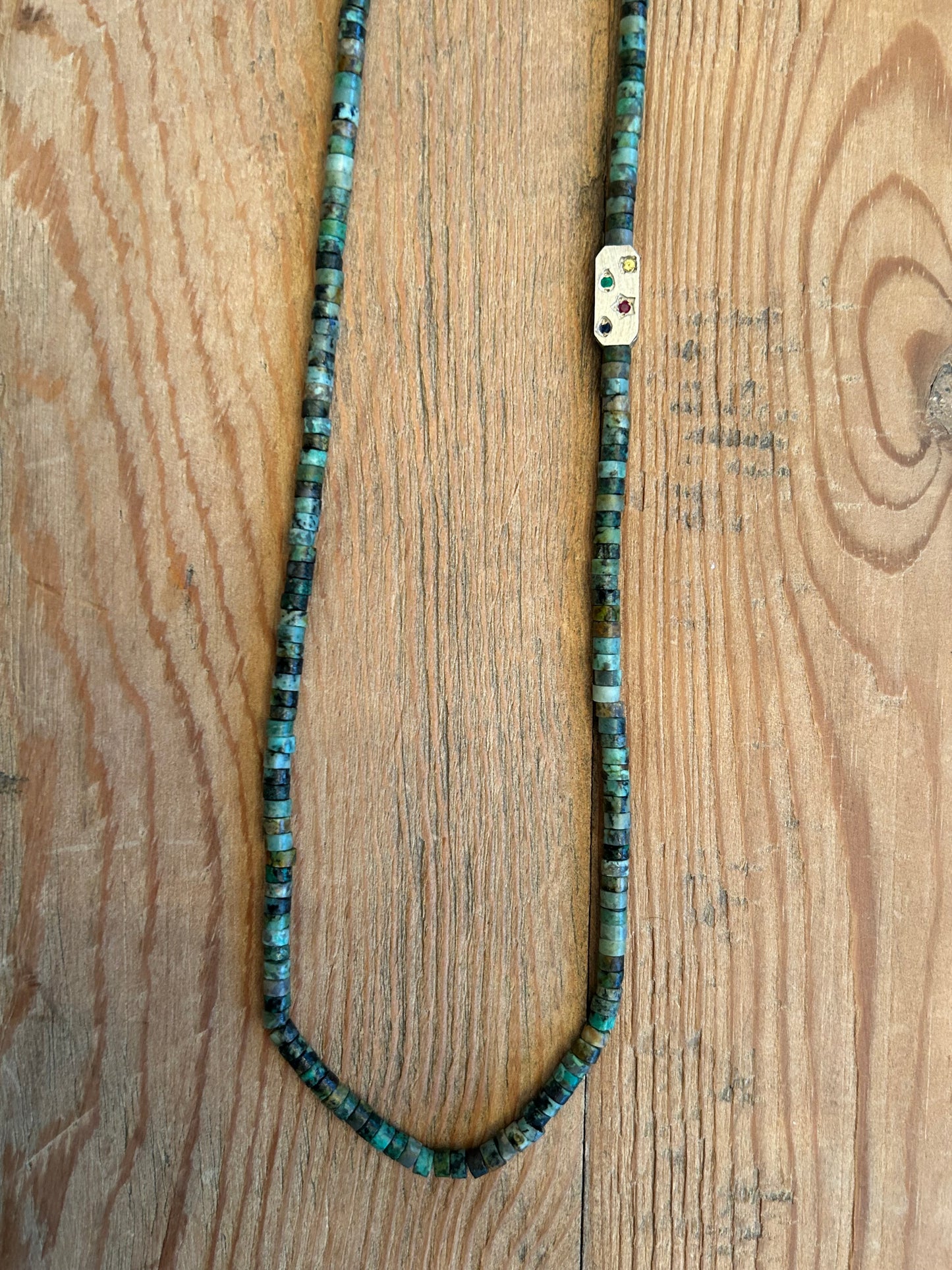 Burch Constellation Necklace -African Turquoise