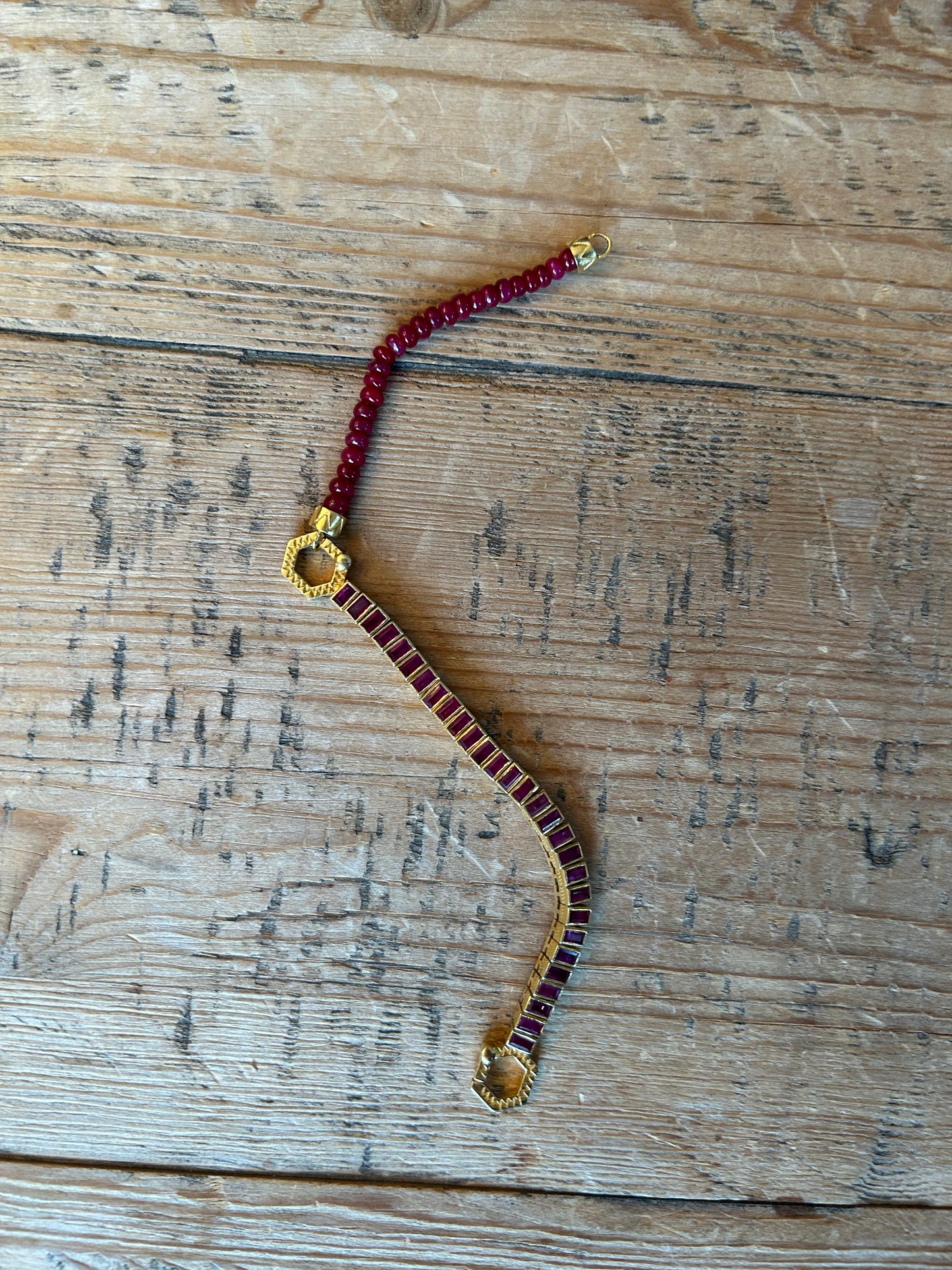 18kt Ruby Chameleon Bracelet