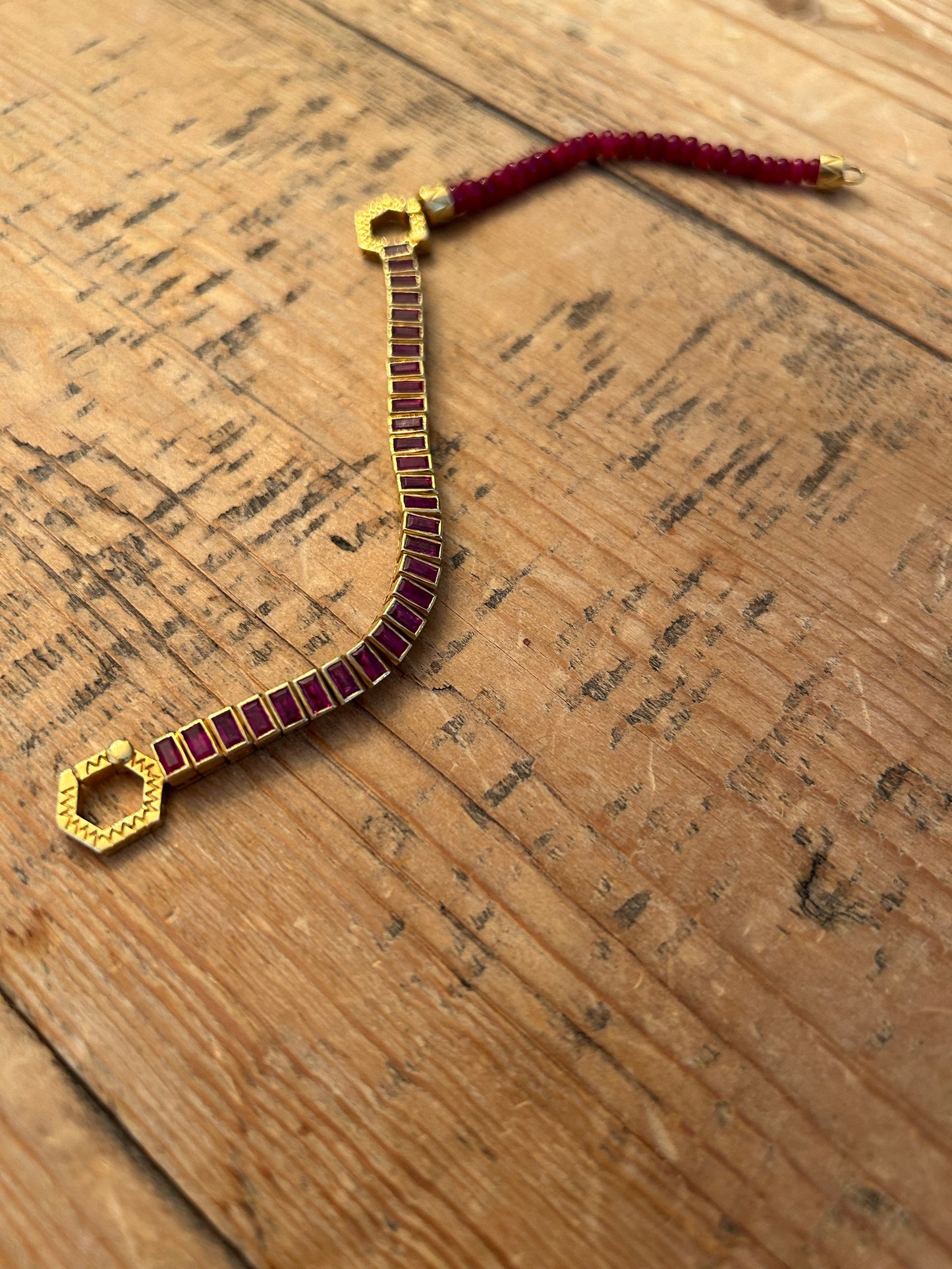 18kt Ruby Chameleon Bracelet