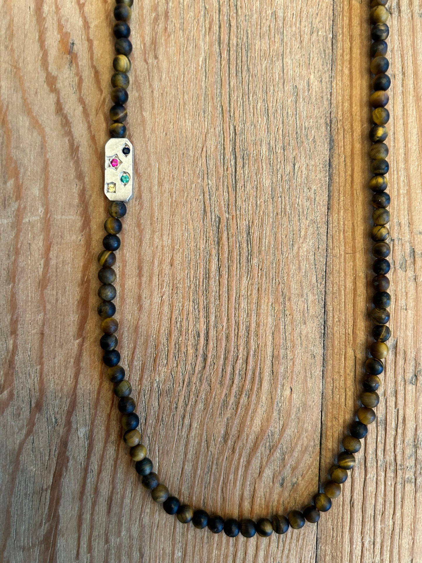 Burch Constellation Necklace - Tiger’s Eye