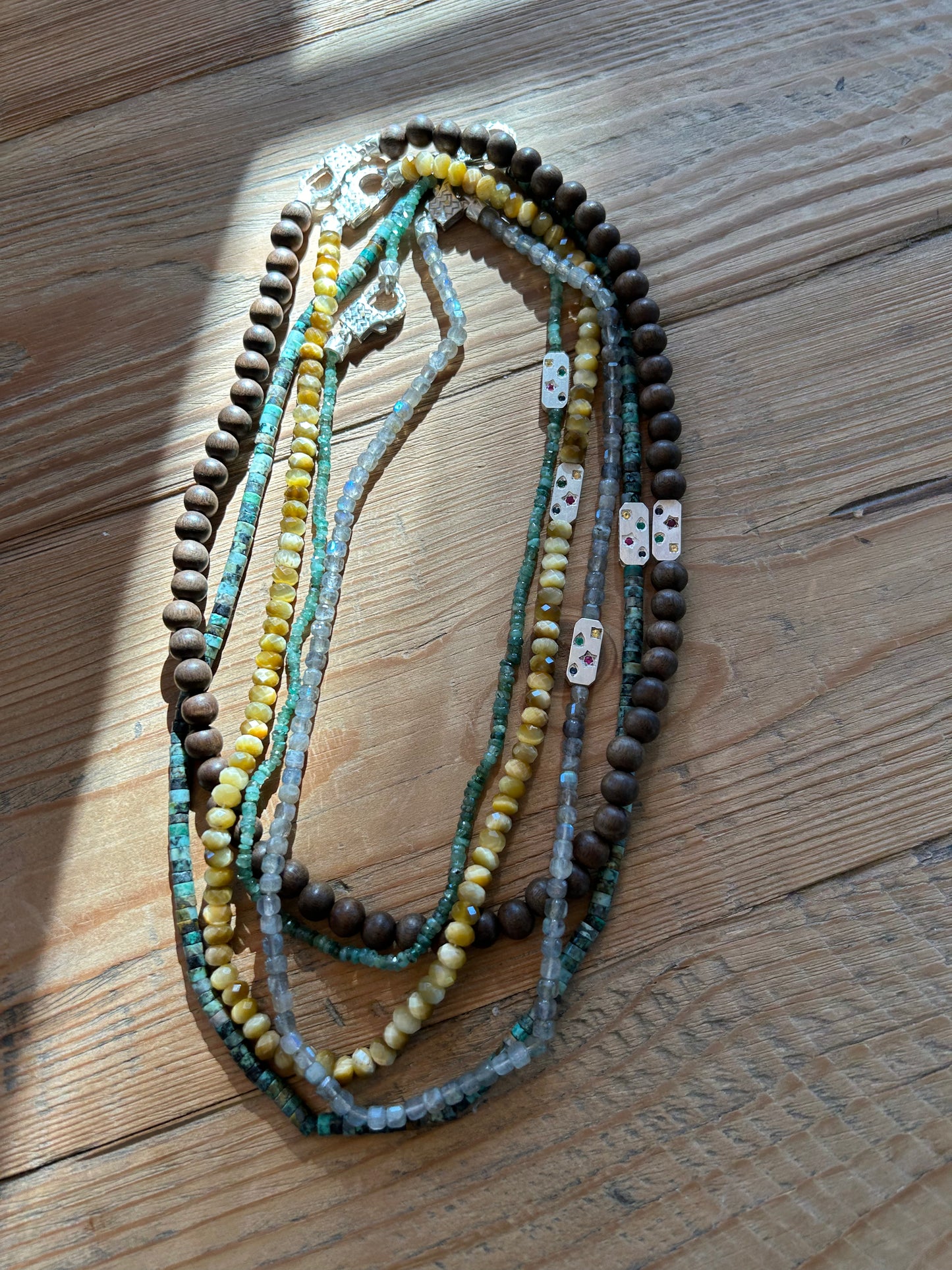 Burch Constellation Necklace - Labradorite