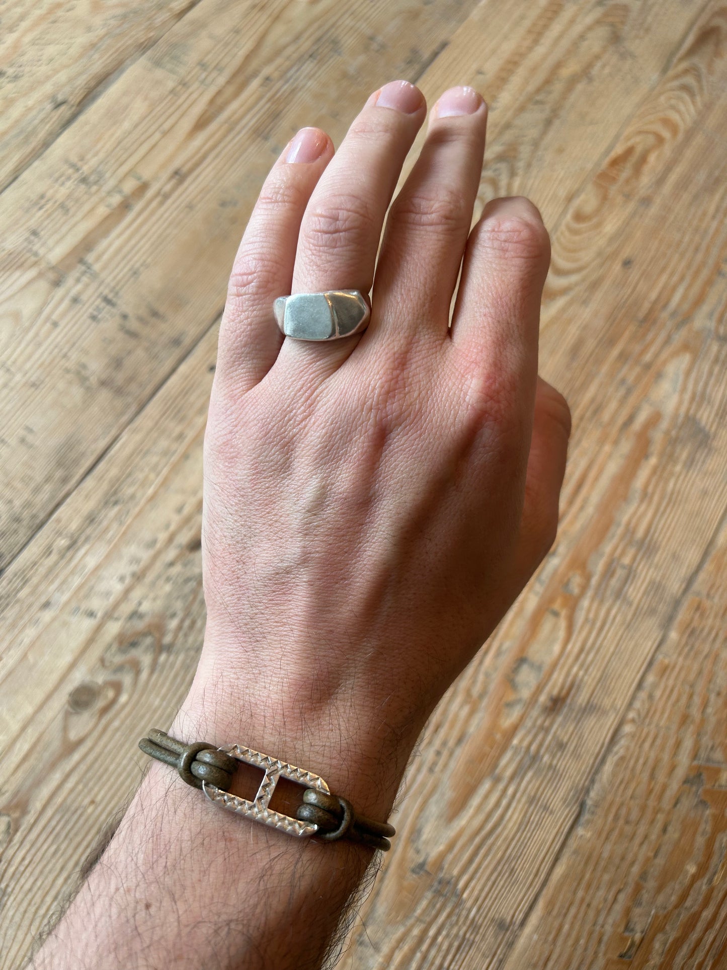 Michael leather bracelet
