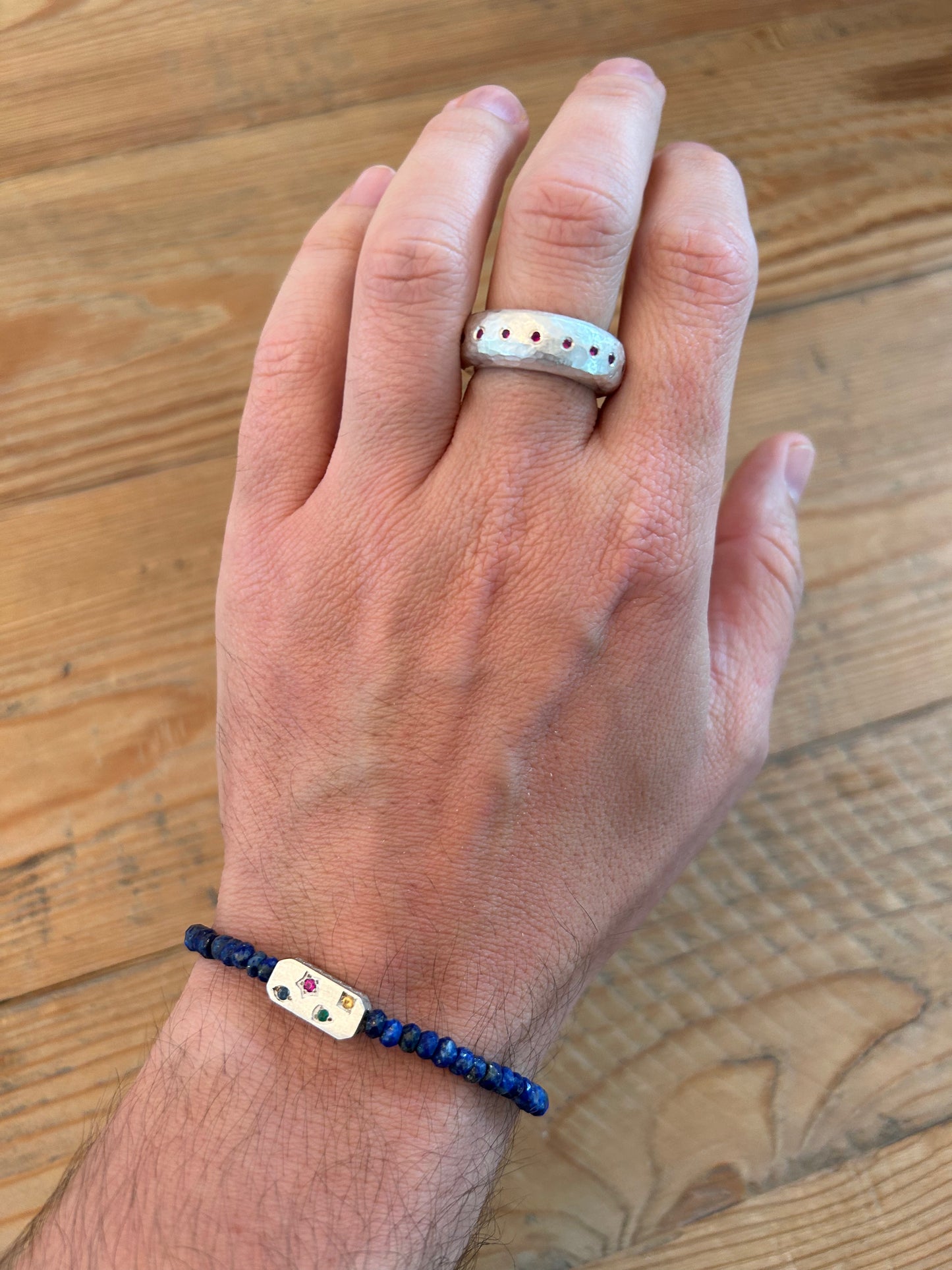 Mini Leo Ring - Ruby
