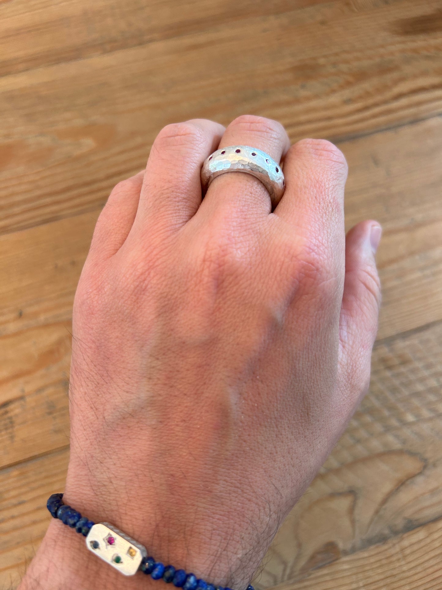 Mini Leo Ring - Ruby