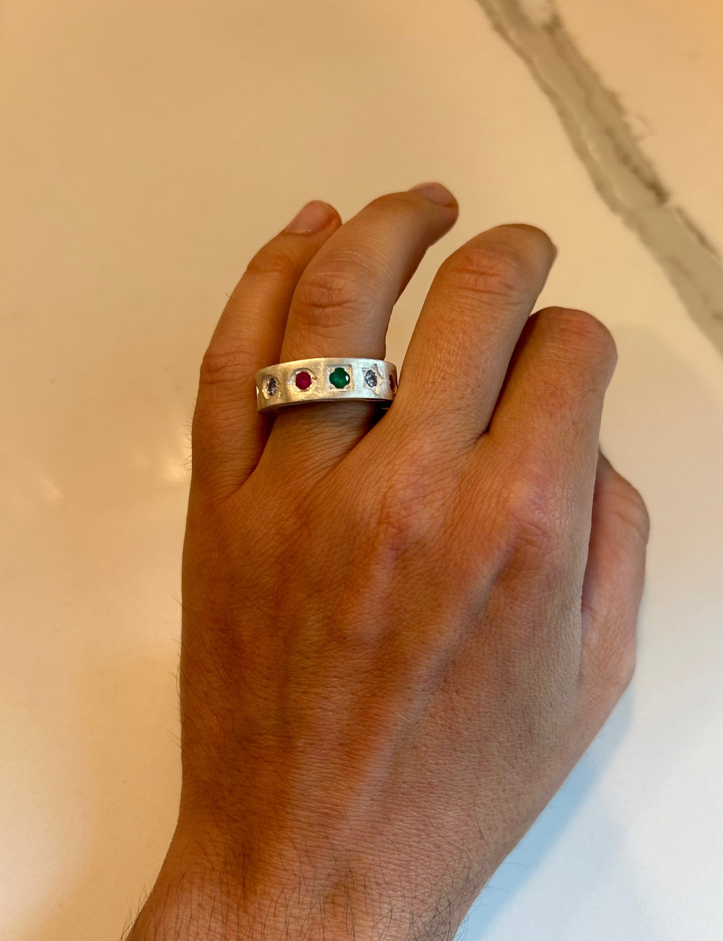 Constellation Ring - One Row- Royal