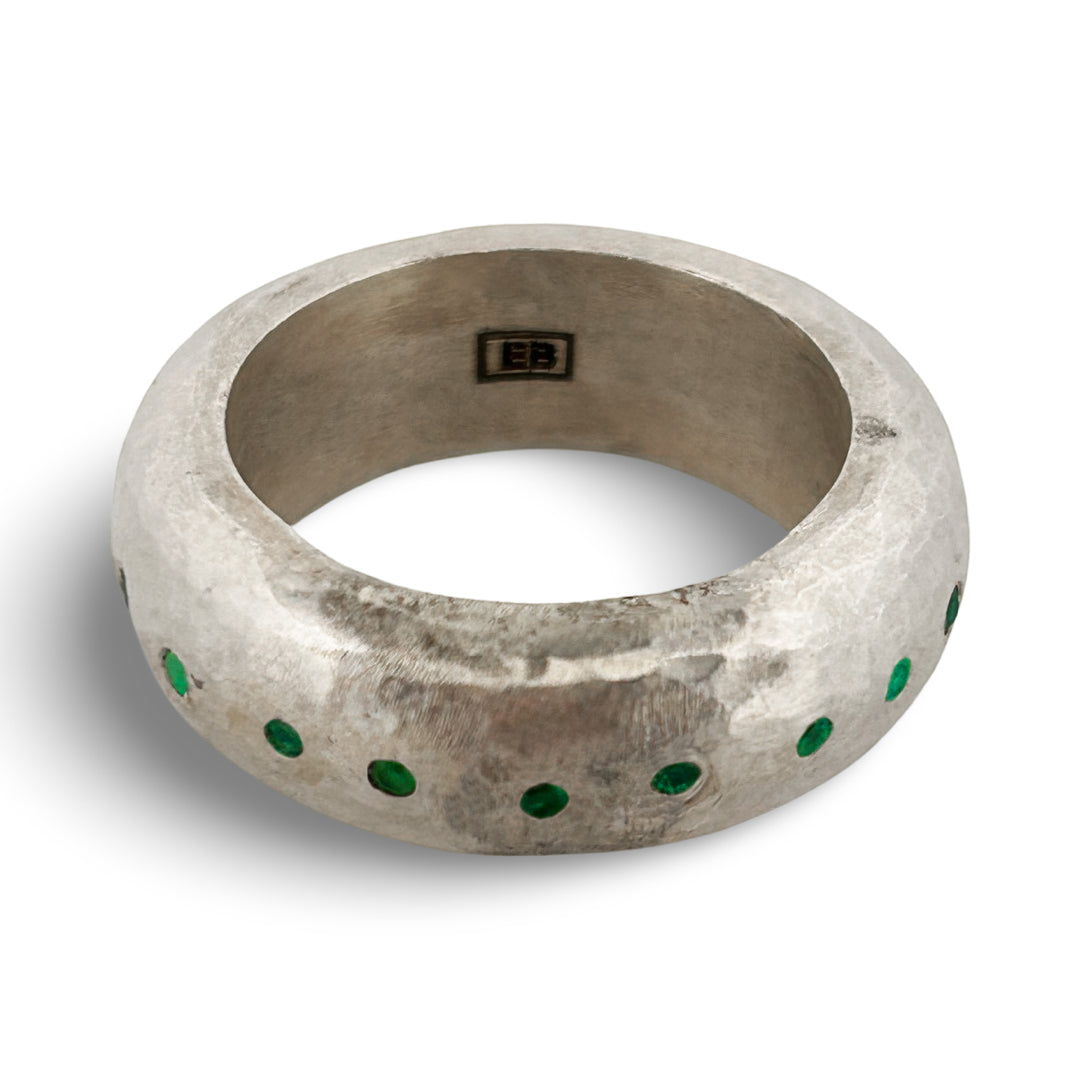 Mini Leo Ring - Emerald