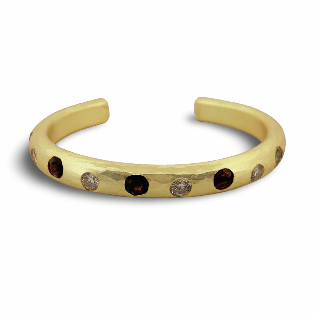 Jumbo Jacob Cuff - 18kt Smoky