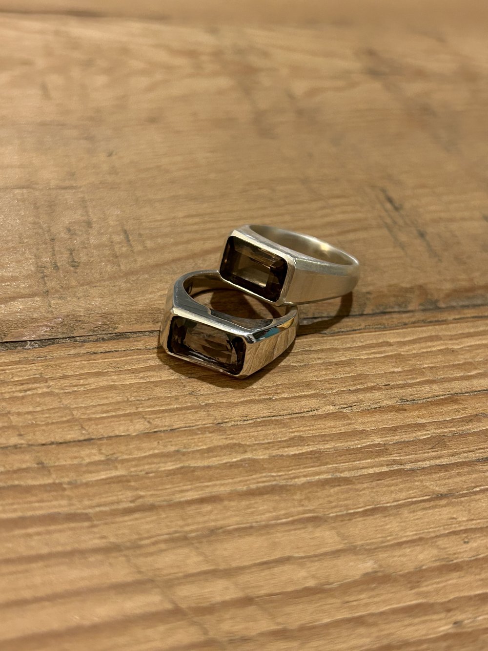 Narrow Signet Gypsy Ring