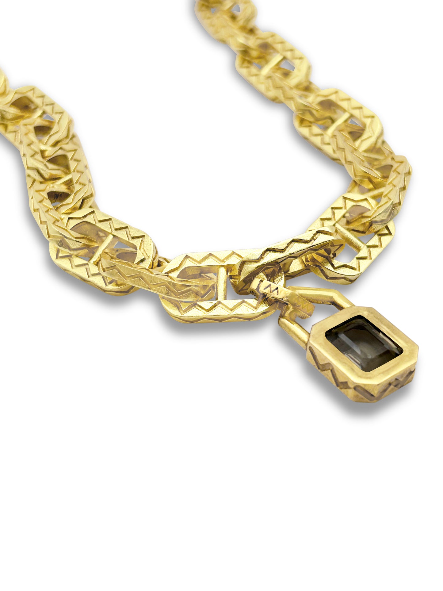 Epitome Yacht Link Necklace - 18kt