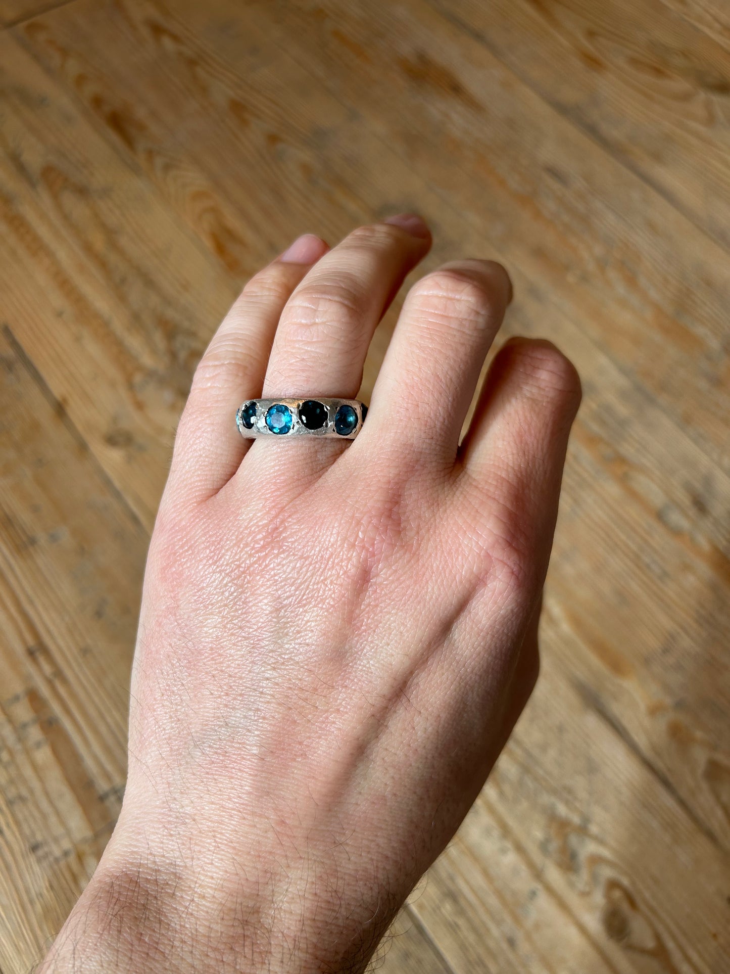 Jumbo Leo Ring - Lagoon