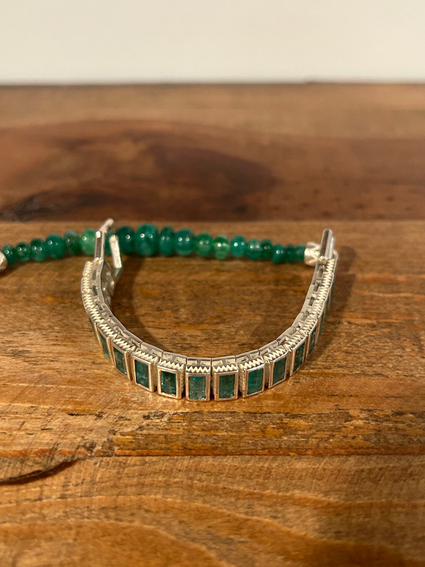 Chameleon Bracelet - Emerald