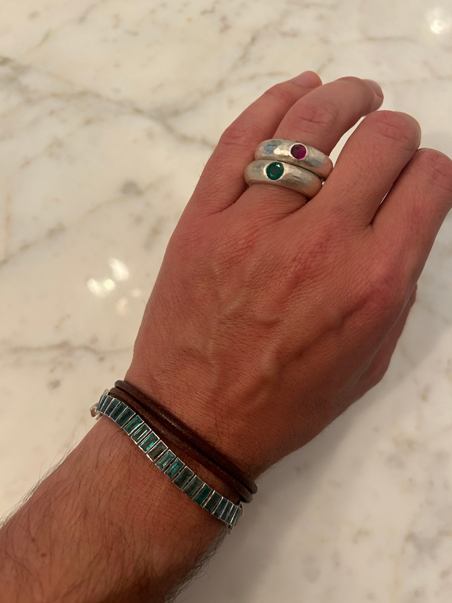 Chameleon Bracelet - Emerald