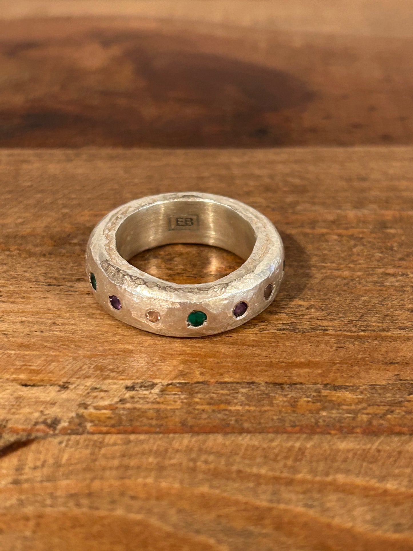 Mini Leo Ring - Multi-Tourmaline