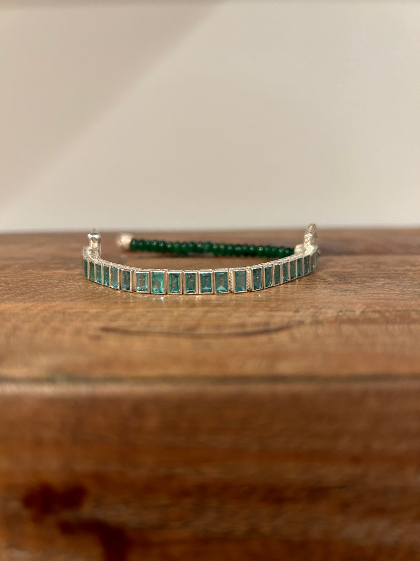 Chameleon Bracelet - Emerald
