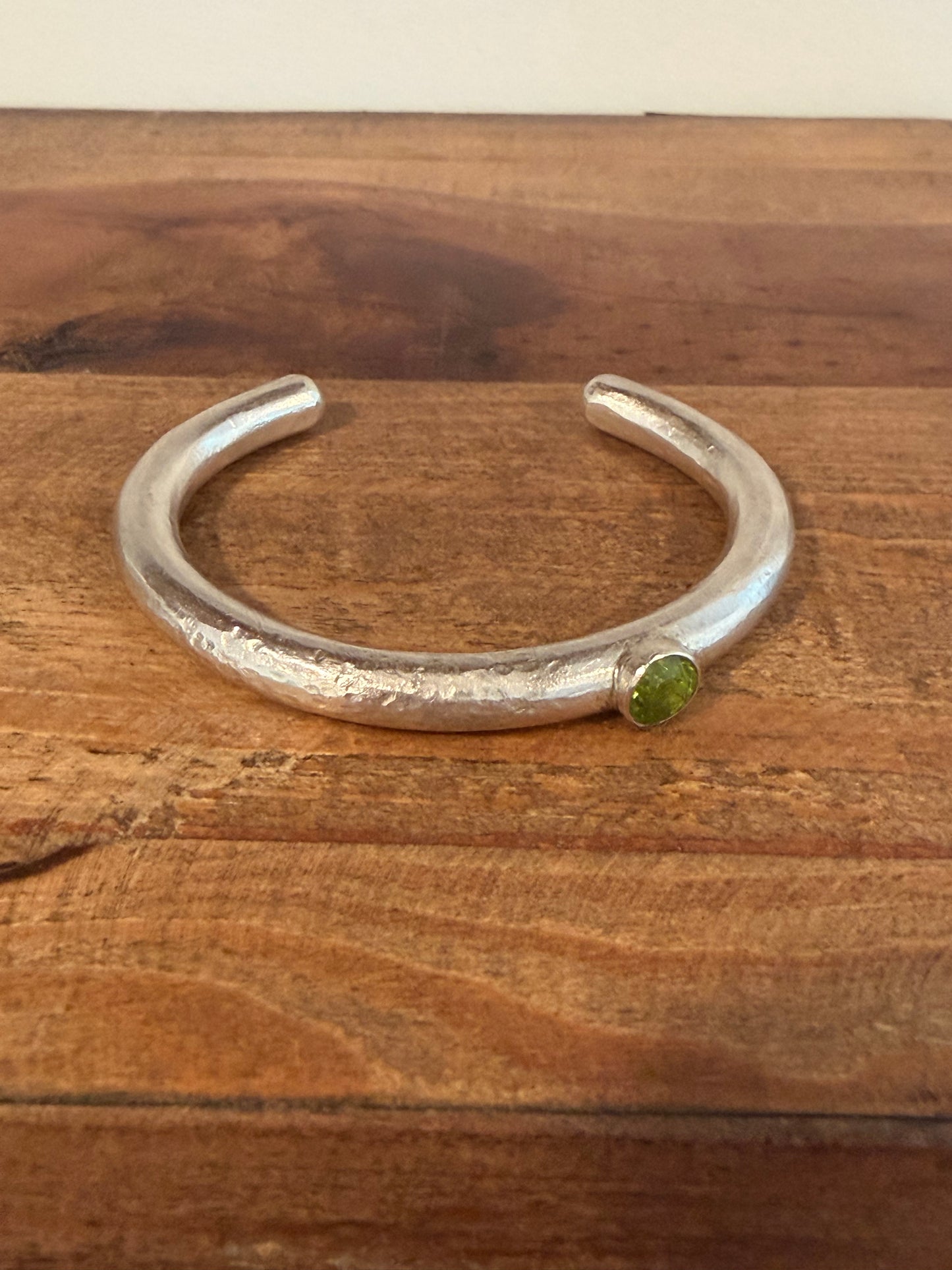 Jacob Peridot Cuff