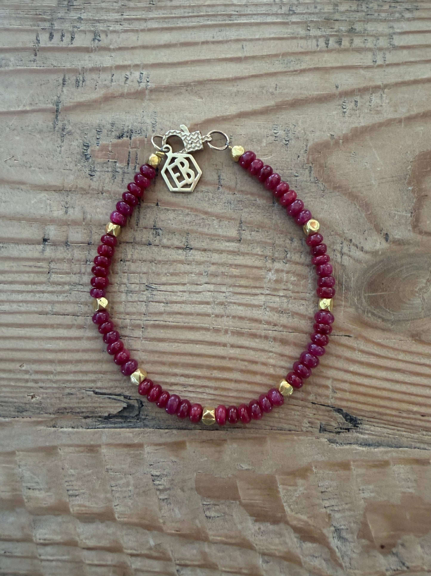 Burch Ruby 18kt bracelet