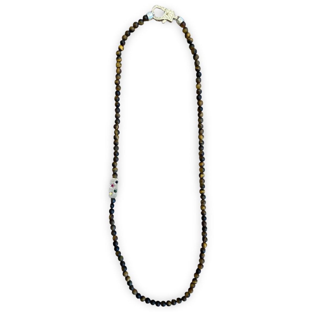 Burch Constellation Necklace - Tiger’s Eye