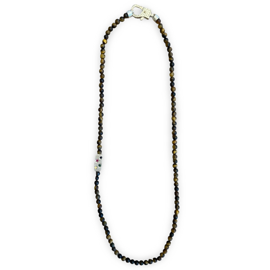 Burch Constellation Necklace - Tiger’s Eye