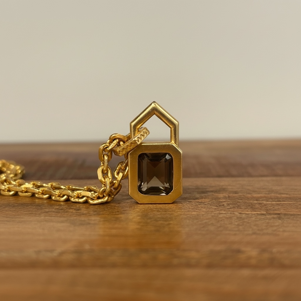 Epitome Pendant - 18kt Smoky