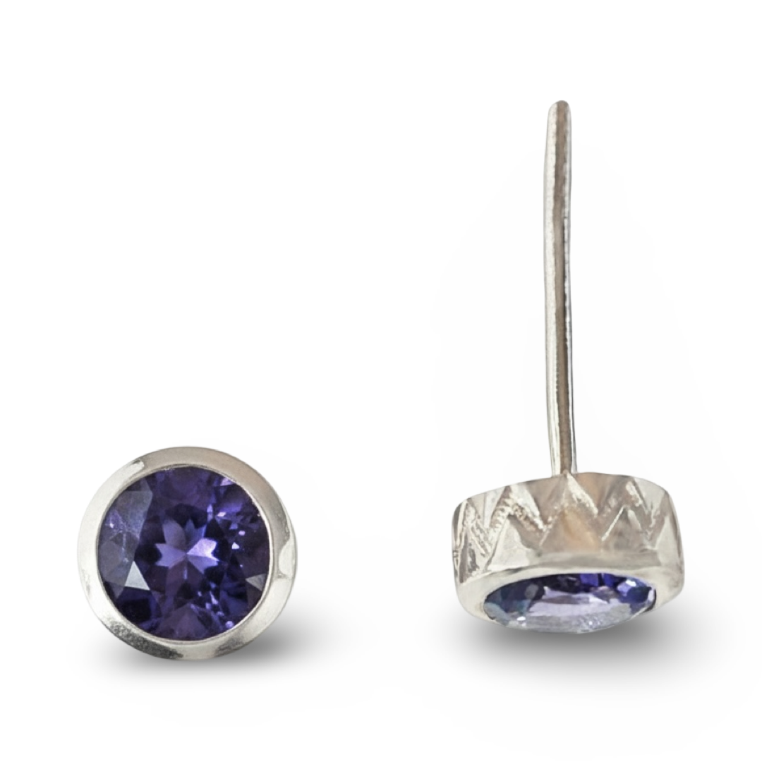 Epitome Studs - Tanzanite