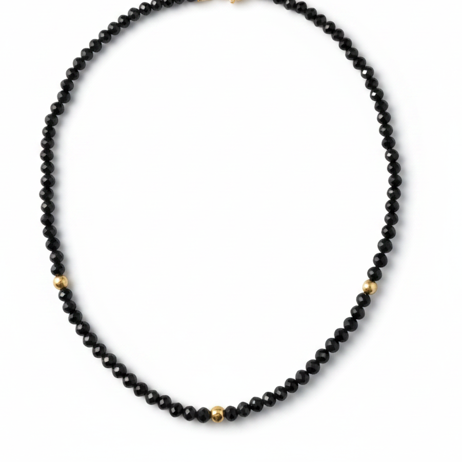 Quen Necklace - Black diamond