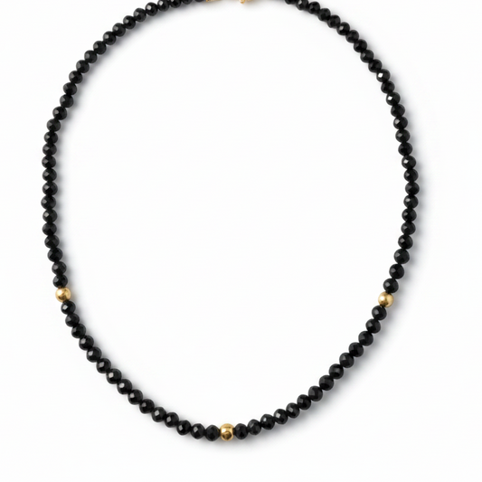 Quen Necklace - Black diamond