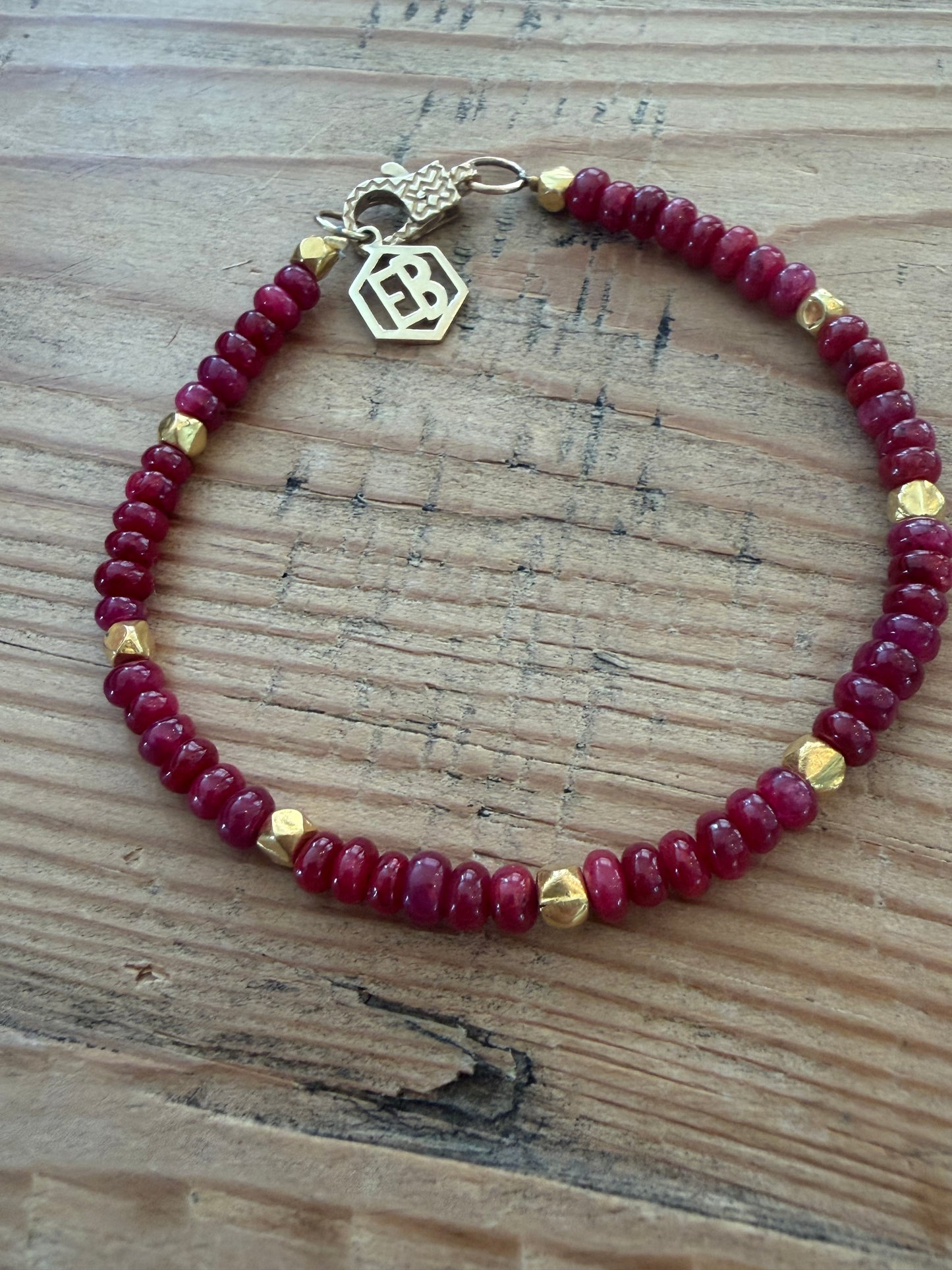 Burch Ruby 18kt bracelet