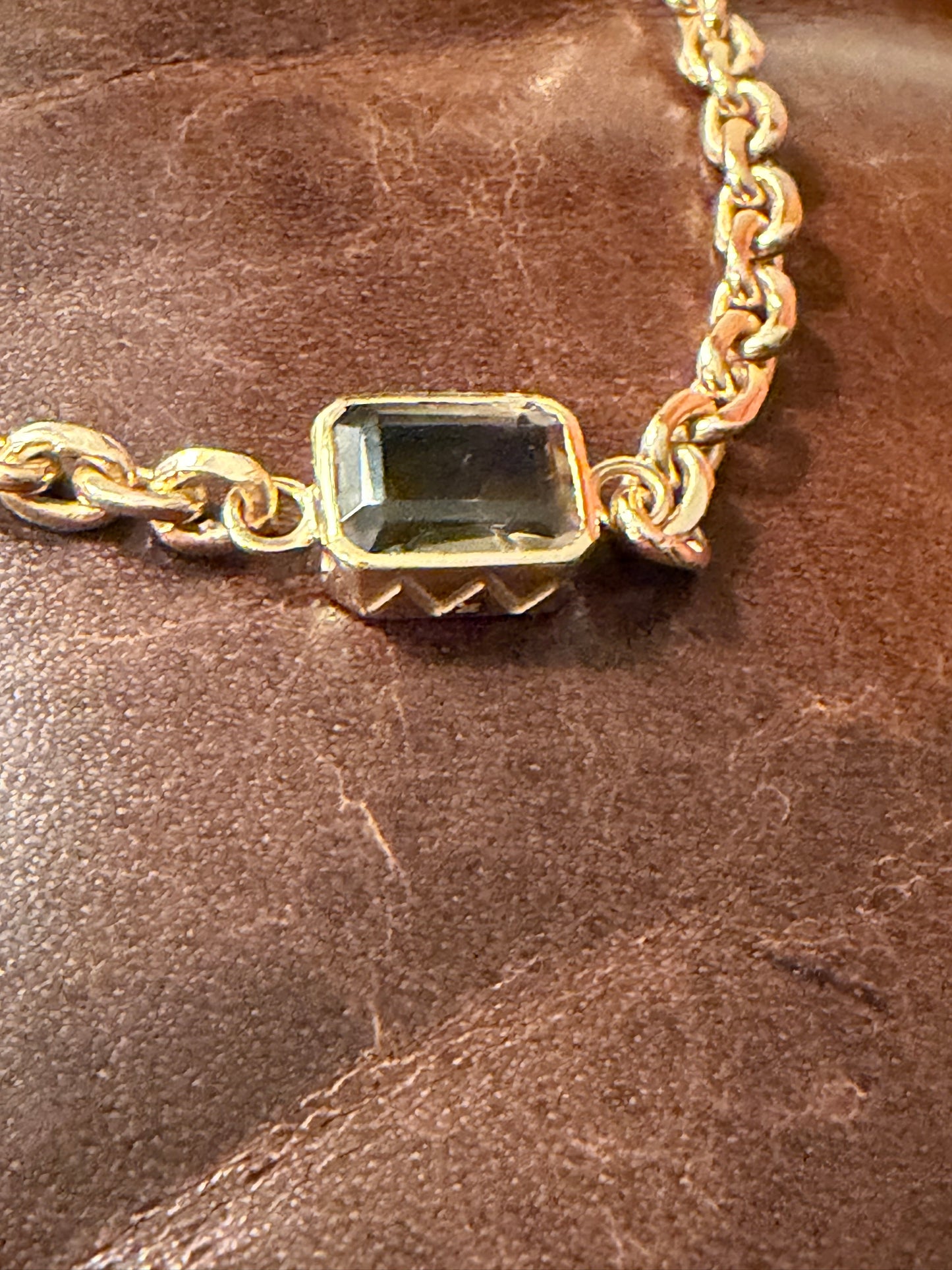 18kt Lion Bracelet - Smoky