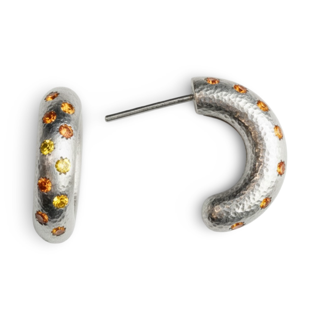 Leo Hoops - Sapphires