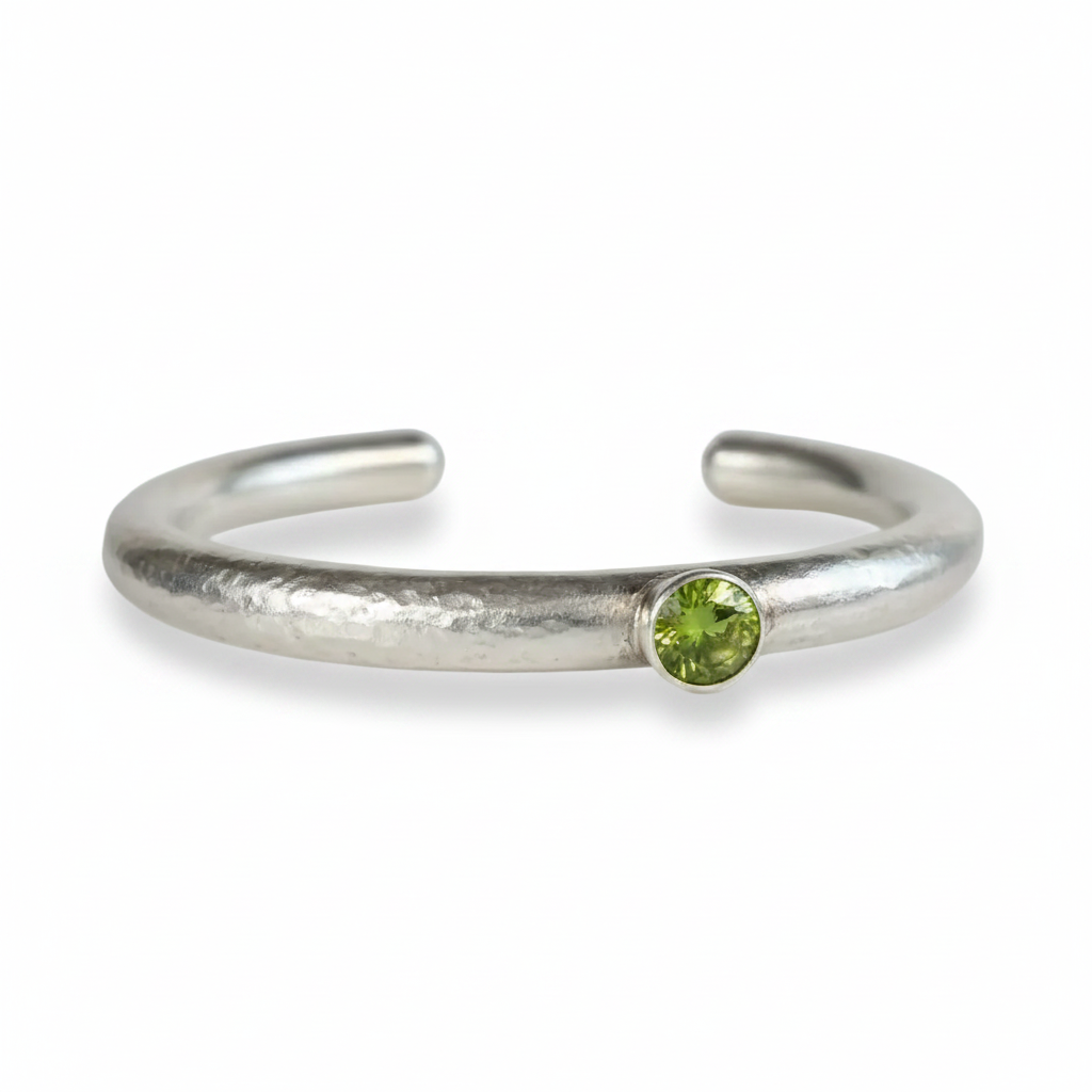 Jacob Peridot Cuff