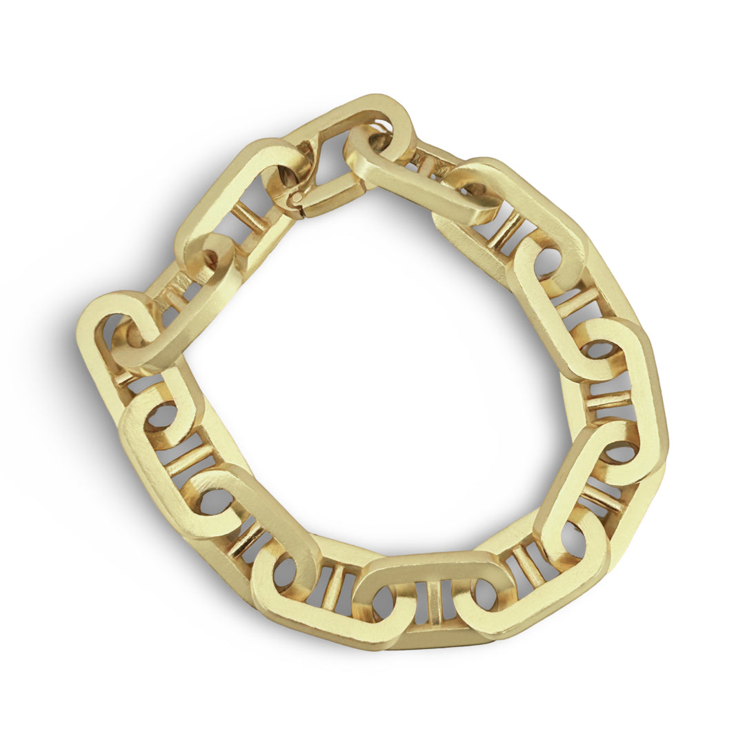 Yacht link bracelet - 18kt