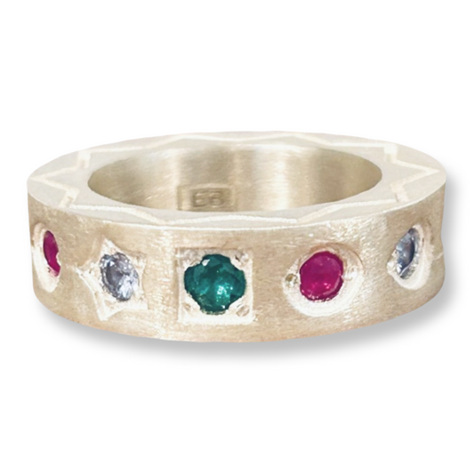 Constellation Ring - One Row- Royal