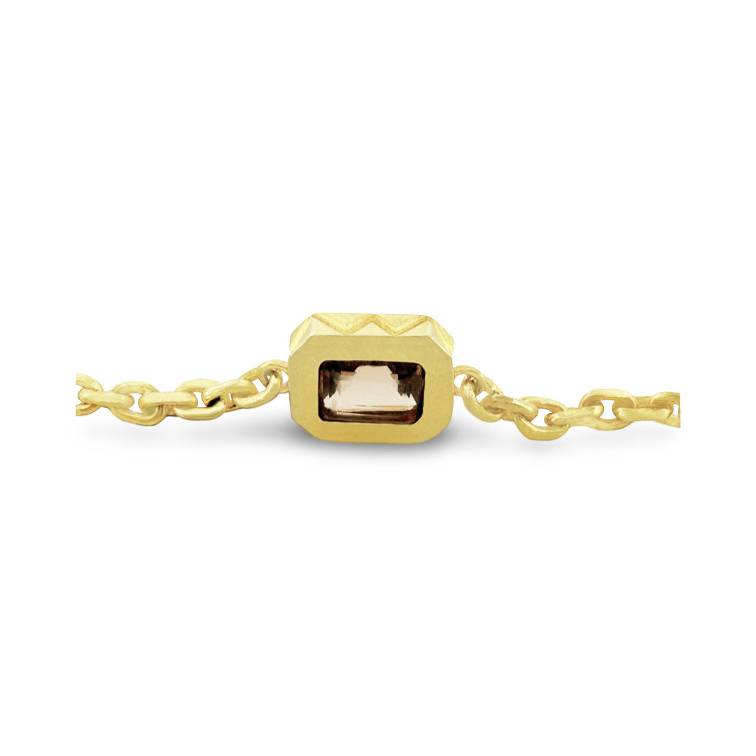 18kt Lion Bracelet - Smoky