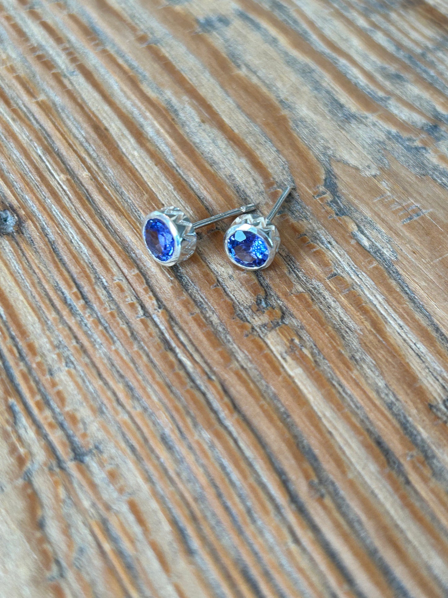 Epitome Studs - Tanzanite