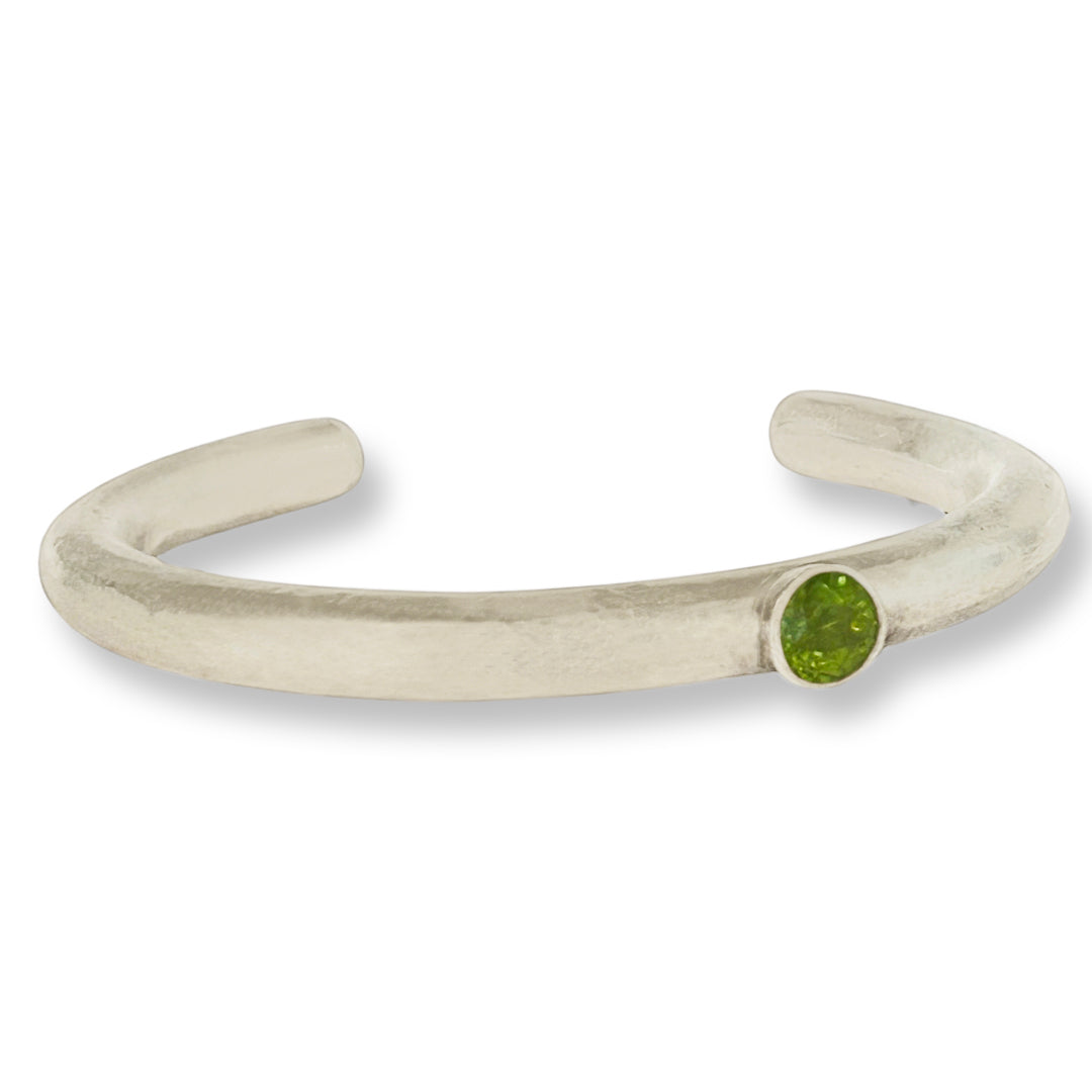 Jacob Peridot Cuff