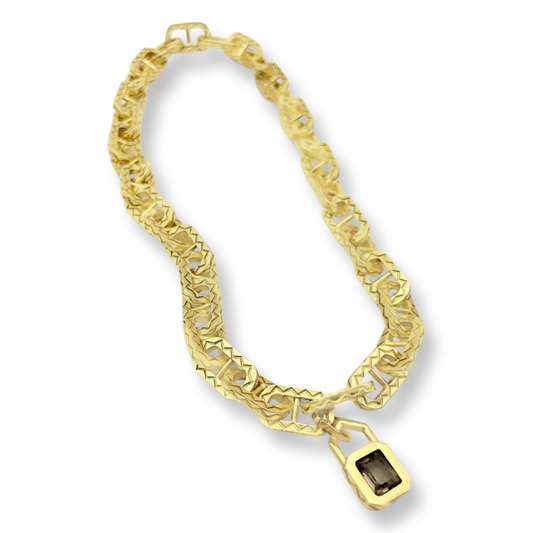 Epitome Yacht Link Necklace - 18kt