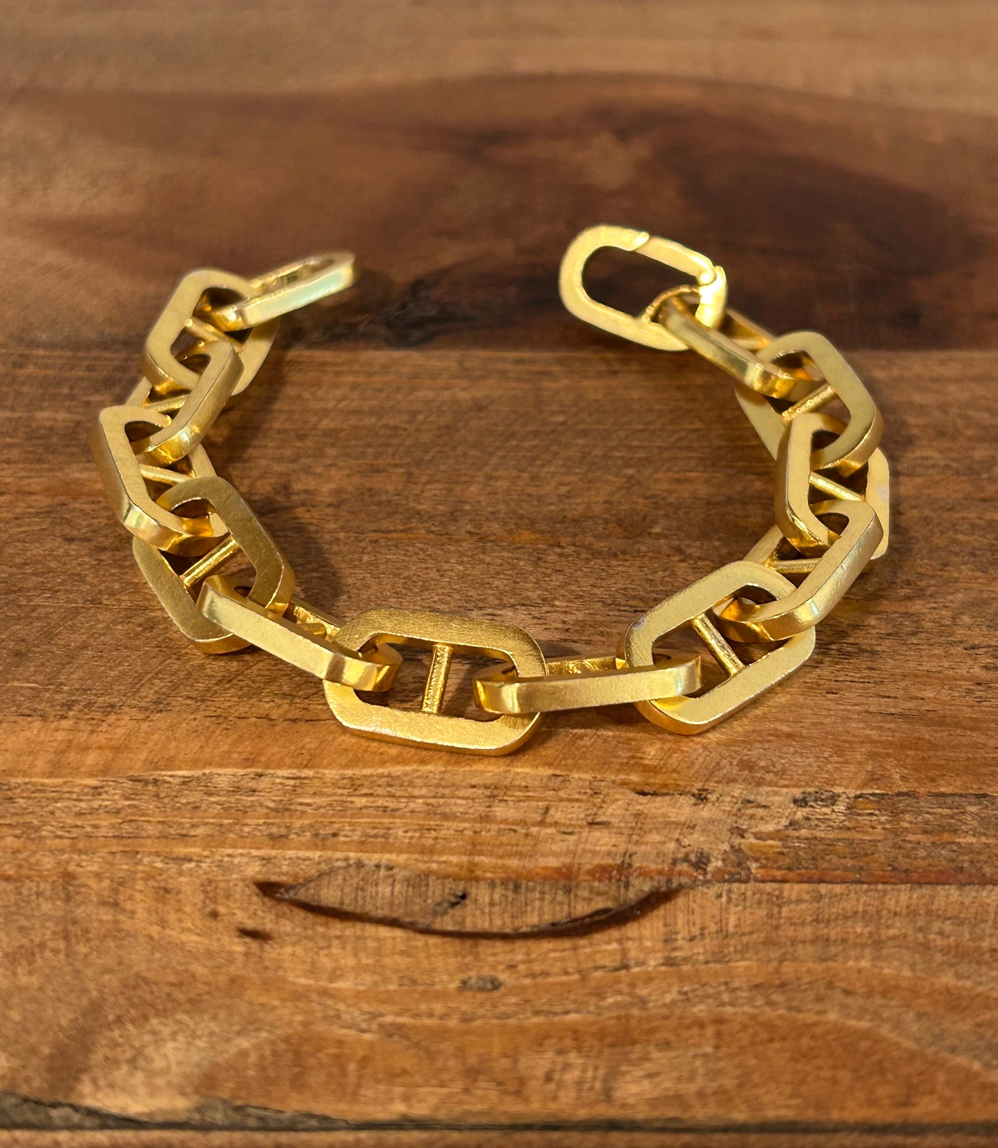 Yacht link bracelet - 18kt